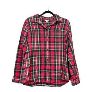 L.L Bean Flannel Women Medium